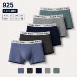 Organic Cotton Men's Boxer Briefs, Breathable Comfort Men Underwear