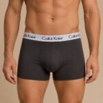 Organic Cotton Men's Boxer Briefs, Breathable Comfort Men Underwear