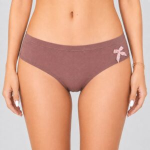 Briefs Women's Mid‑rise Bowknot Briefs, Multi‑color Soft Breathable Cotton Panties