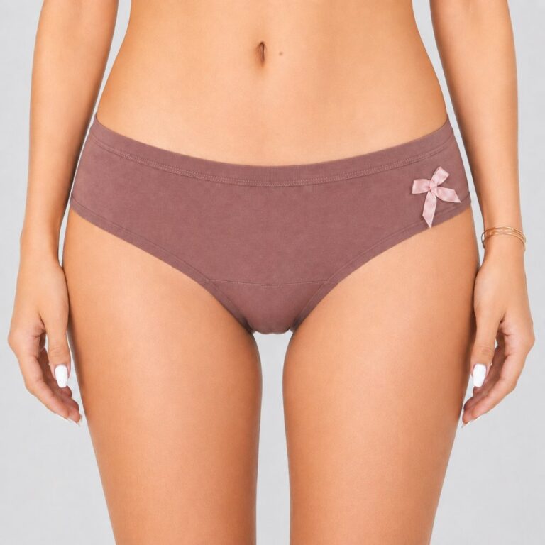 Briefs Women's Mid‑rise Bowknot Briefs, Multi‑color Soft Breathable Cotton Panties