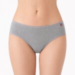 Briefs Organic Cotton Mid‑Rise Women Briefs, Stretch Breathable Multi‑Color Cotton Panties