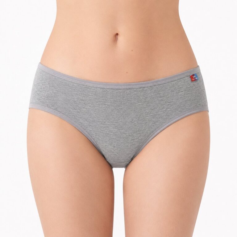 Briefs Organic Cotton Mid‑Rise Women Briefs, Stretch Breathable Multi‑Color Cotton Panties