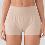 Boxer shorts High‑Waist Stretch Women Boyshort Underwear, Cotton Crotch Breathable Panties