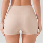 Boxer shorts High‑Waist Stretch Women Boyshort Underwear, Cotton Crotch Breathable Panties
