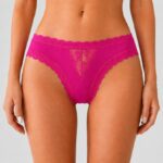 Women's Thong Underwear Women's Lace Trim Thong, Sexy Floral Lace G-String Underwear