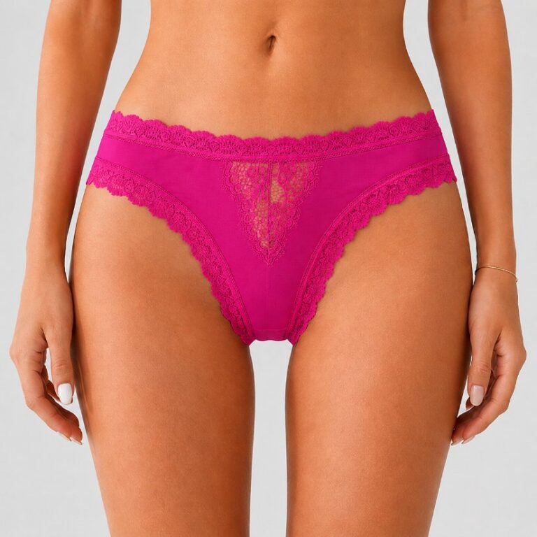 Women's Thong Underwear Women's Lace Trim Thong, Sexy Floral Lace G-String Underwear