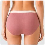Printed Women's Underwear Women's Cute Candy Fish Print Briefs, Contrast Waistband Comfortable Underwear