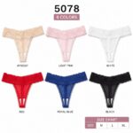 Women's Thong Underwear Women's Lace Thong, Sexy Floral Lace Trim G-String Underwear