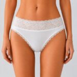 Women's Thong Underwear Women's Lace Thong, Sexy Floral Lace Trim G-String Underwear