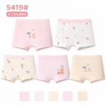 Kids' Underwear Girls' Soft Cotton Boxer Briefs, Cute Animal Print Kids Underwear
