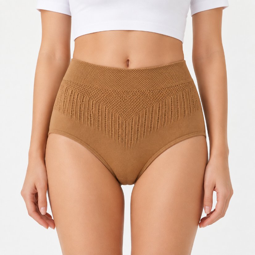 Classic Women's Underwear Women's High Waist Shaping Briefs, Tummy Control Butt Lift Underwear