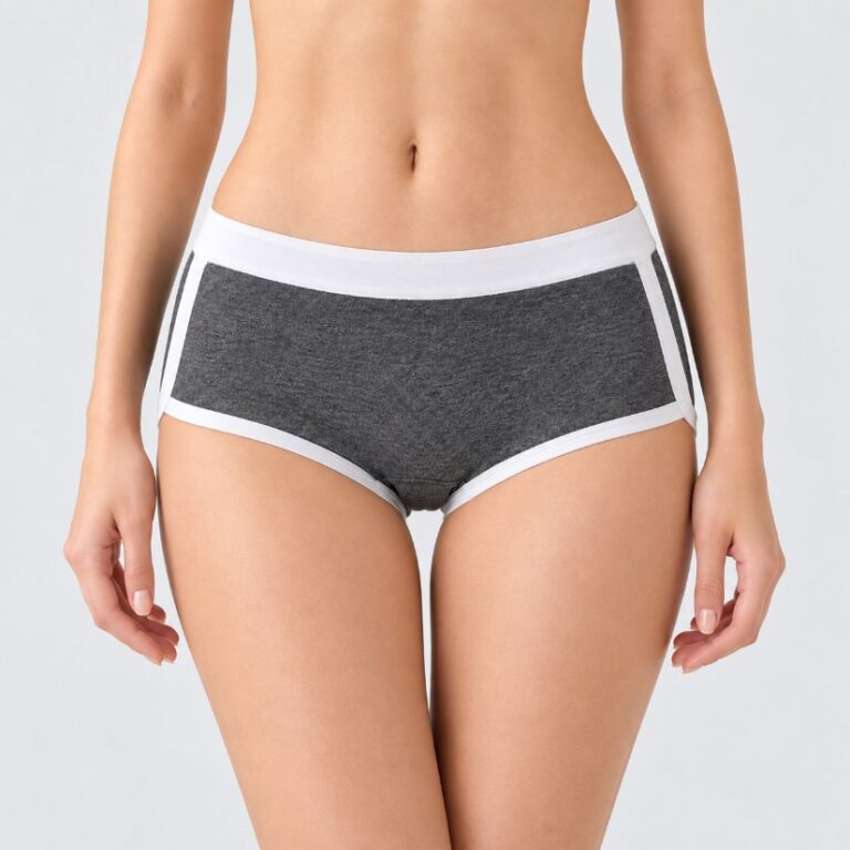 Women's Boxer Shorts Women's Contrast Trim Boxer Shorts, Wide Waistband Sporty Underwear