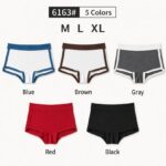 Women's Boxer Shorts Women's Contrast Trim Boxer Shorts, Wide Waistband Sporty Underwear